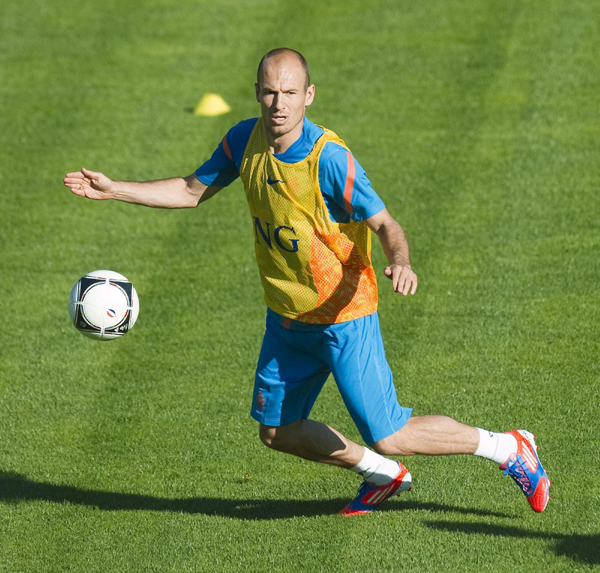 荷蘭隊備戰歐洲杯