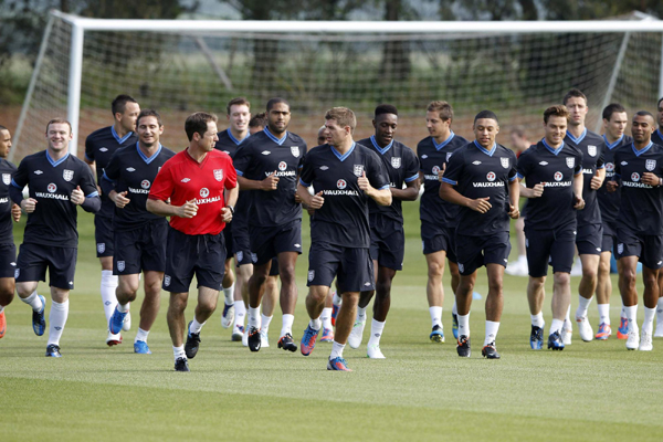 英格蘭隊備戰歐洲杯