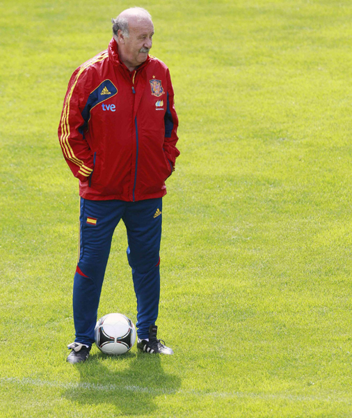 西班牙隊(duì)備戰(zhàn)歐洲杯