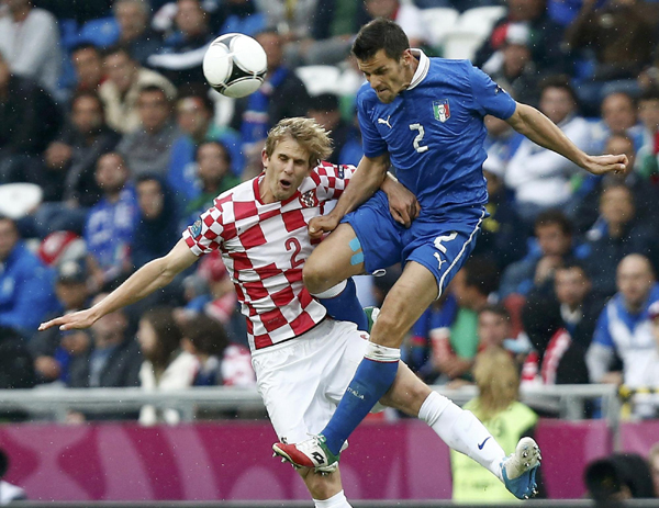 歐洲杯：意大利1:1平克羅地亞 一勝難求