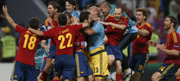 歐洲杯：西班牙4:2點(diǎn)殺葡萄牙進(jìn)決賽