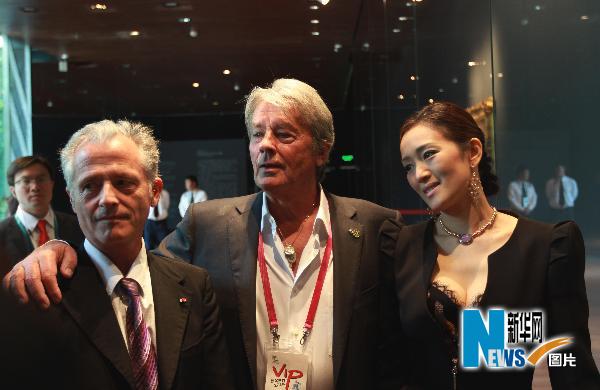 世博直擊 法國館形象大使和魅力大使亮相