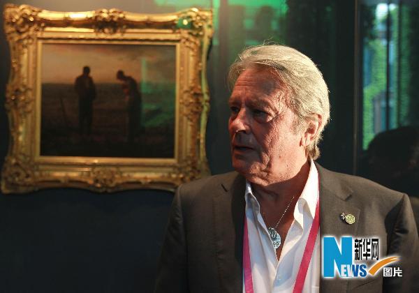 世博直擊 法國館形象大使和魅力大使亮相