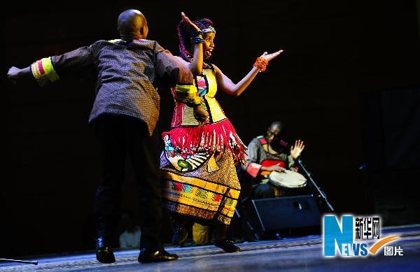 世博大舞臺：非洲歌舞添彩世博舞臺(組圖)