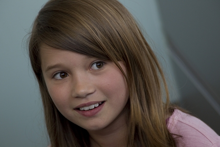 美國(guó)館影片《花園》里的小女孩現(xiàn)身美國(guó)館