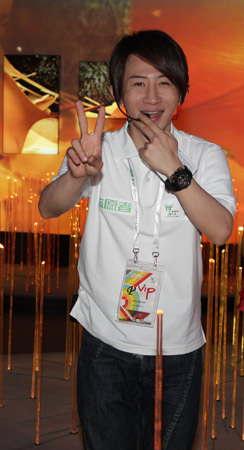 劉謙世博園獲最高獎項 變身講解員見證奇跡(圖)