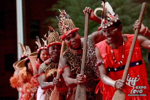 世博園的“非洲風”