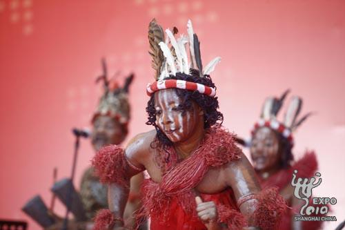 世博園的“非洲風”