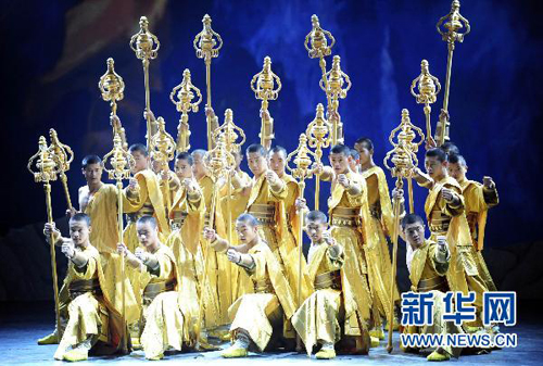 “武僧傳奇”熱演世博園