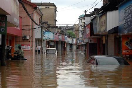 浙江開化：持續強降雨引發洪澇災害