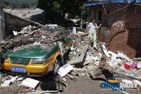 現(xiàn)場直擊：暴雨后的北京