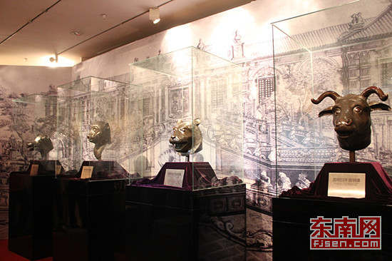 圓明園四大獸首首次亮相榕城 市民可免費(fèi)參觀(guān)