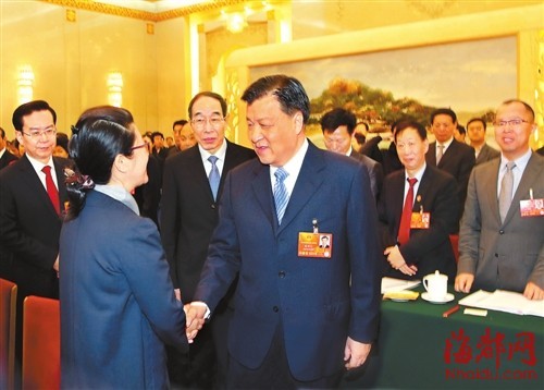 劉云山參加福建代表團審議：把政績印在群眾心底