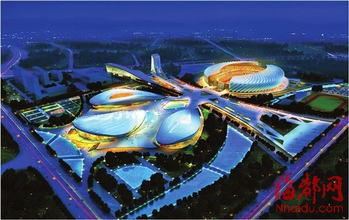 海峽奧體中心主場雛形已現(xiàn) 城運會進(jìn)入“福州時間”