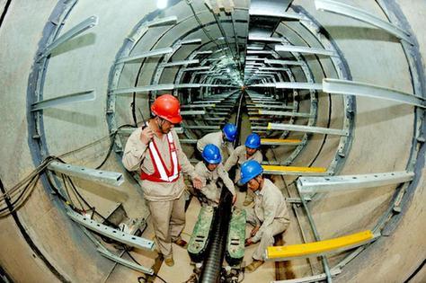 福建最深最長的地下高壓電纜工程完成敷設
