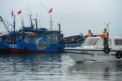 福建連江邊防大隊加強休漁期海上治安管理工作