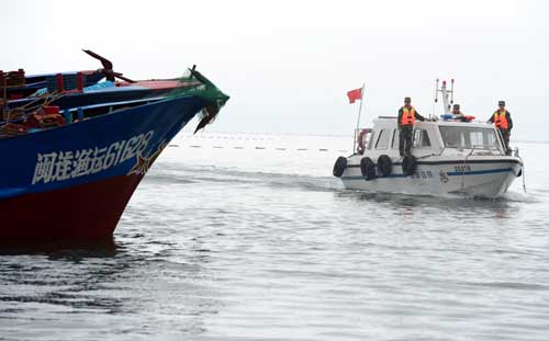 福建連江邊防大隊加強休漁期海上治安管理工作