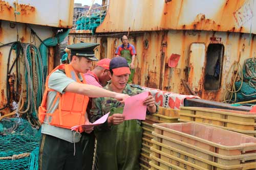 福建連江邊防大隊加強休漁期海上治安管理工作