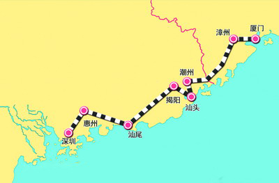 廈深鐵路隧道全部貫通 爭取年底試運(yùn)營