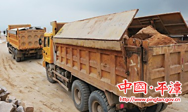 我區(qū)渣土車戴上“安全帽”