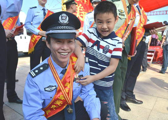 福建廈門市第五屆“我最喜愛的十佳民警”評選揭曉