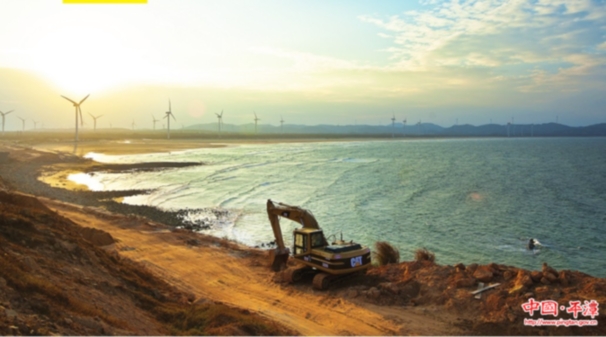 環島路流水至平原段顯雛形