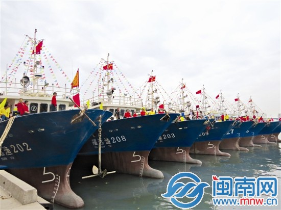 時(shí)隔10余年廈門再現(xiàn)遠(yuǎn)洋捕魚隊(duì) 船員多來自泉州