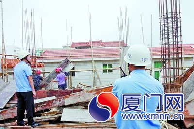 集美嘉庚故里4處違建被強制拆除 頻出重拳“零容忍”