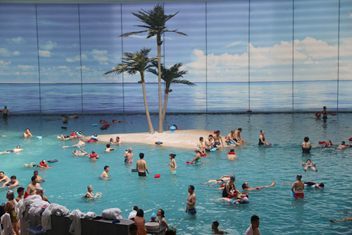 江西樟樹浮現(xiàn)罕見古鹽海 打造漂浮養(yǎng)生新體驗(yàn)