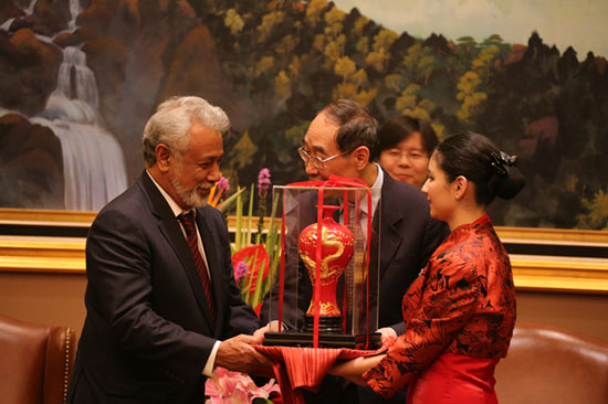 尤權：結合優勢 推動東帝汶與福建產業合作發展