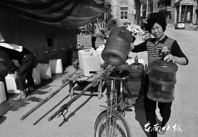 福州8日9日大面積停水 因化工路施工東區水廠停產