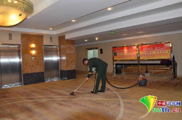 探訪“兩會”住地:武警安保全面啟動