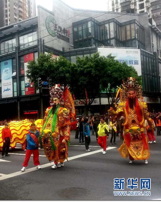 廣府廟會民俗大巡游 天宮神將隊首亮相