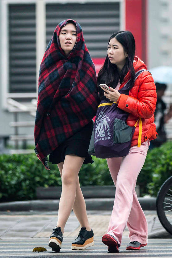 今明氣溫繼續(xù)降 13日雨停回暖