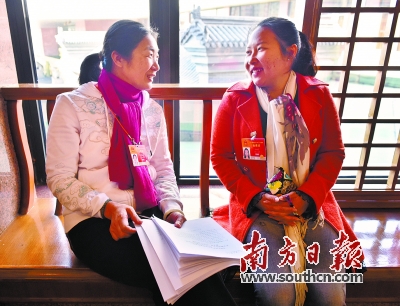 廣東團代表休會不休息 忙著改建議