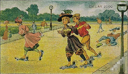 一百年前的科幻插畫