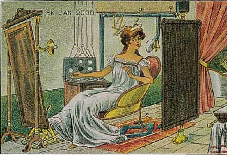 一百年前的科幻插畫(huà)