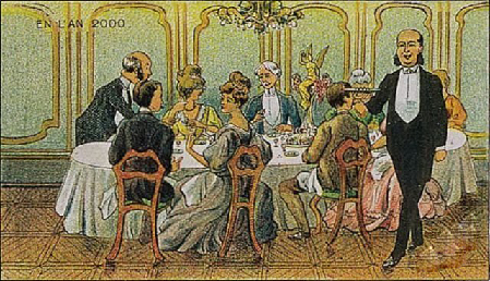 一百年前的科幻插畫(huà)