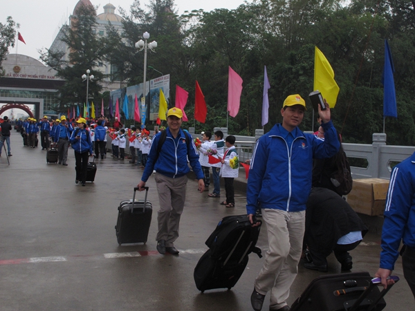 第二屆中越青年大聯歡活動在廣西東興啟動