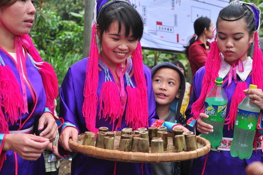 “打起陀螺唱起歌”2014年防城港市邊境民間文化旅游節在防城港舉行