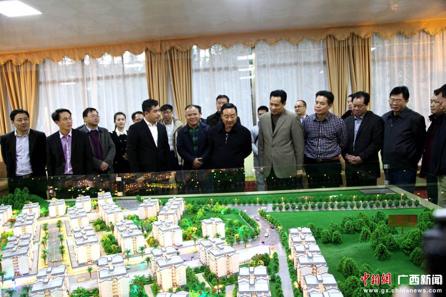 廣西自治區副主席唐仁健到環江縣調研扶貧工作