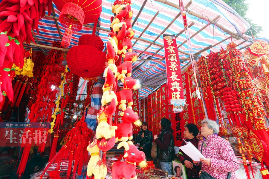 南寧設(shè)定爆竹銷售點和臨時年貨市場 你想逛哪家？