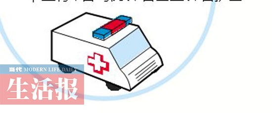 深夜醫(yī)院急救車執(zhí)行任務(wù) 4小時急救路上救3人(圖)