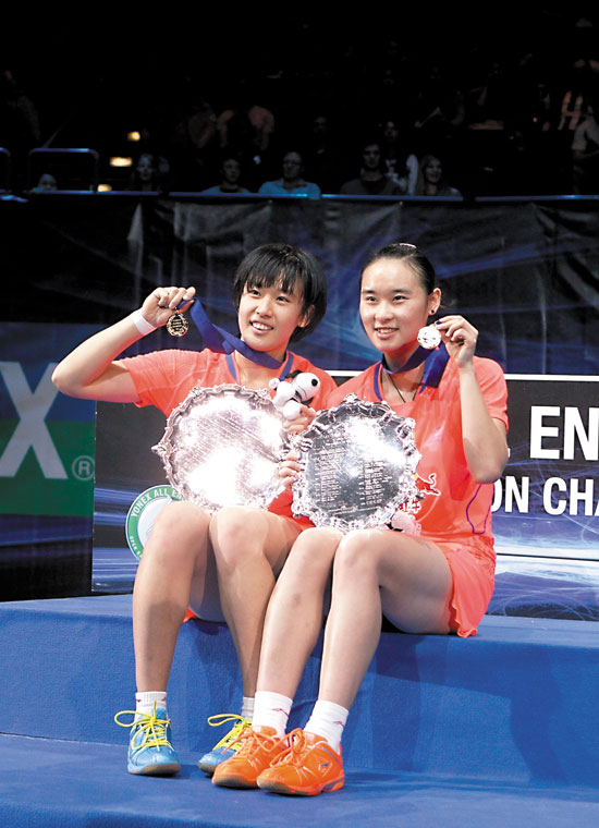 全英公開賽南寧運動員給咱長臉啦 唐淵渟奪冠(圖)