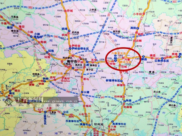 六景堵車有望解決 全區道路整改已經開啟(圖)