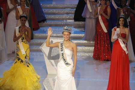 第60屆世界小姐大賽美國姑娘三亞奪冠
