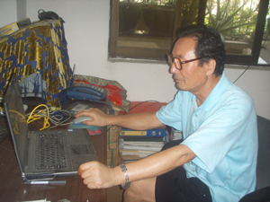 老人劉福堂開微博保護海南生態 被稱環保斗士