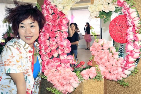 玫瑰為美麗三亞增添浪漫新元素