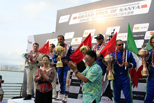 2013賽季CLASS1世錦賽三亞首日決戰 維多利亞隊奪冠