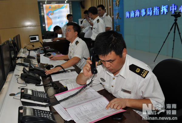 ４７名漁民在海南西沙海域失去聯(lián)系